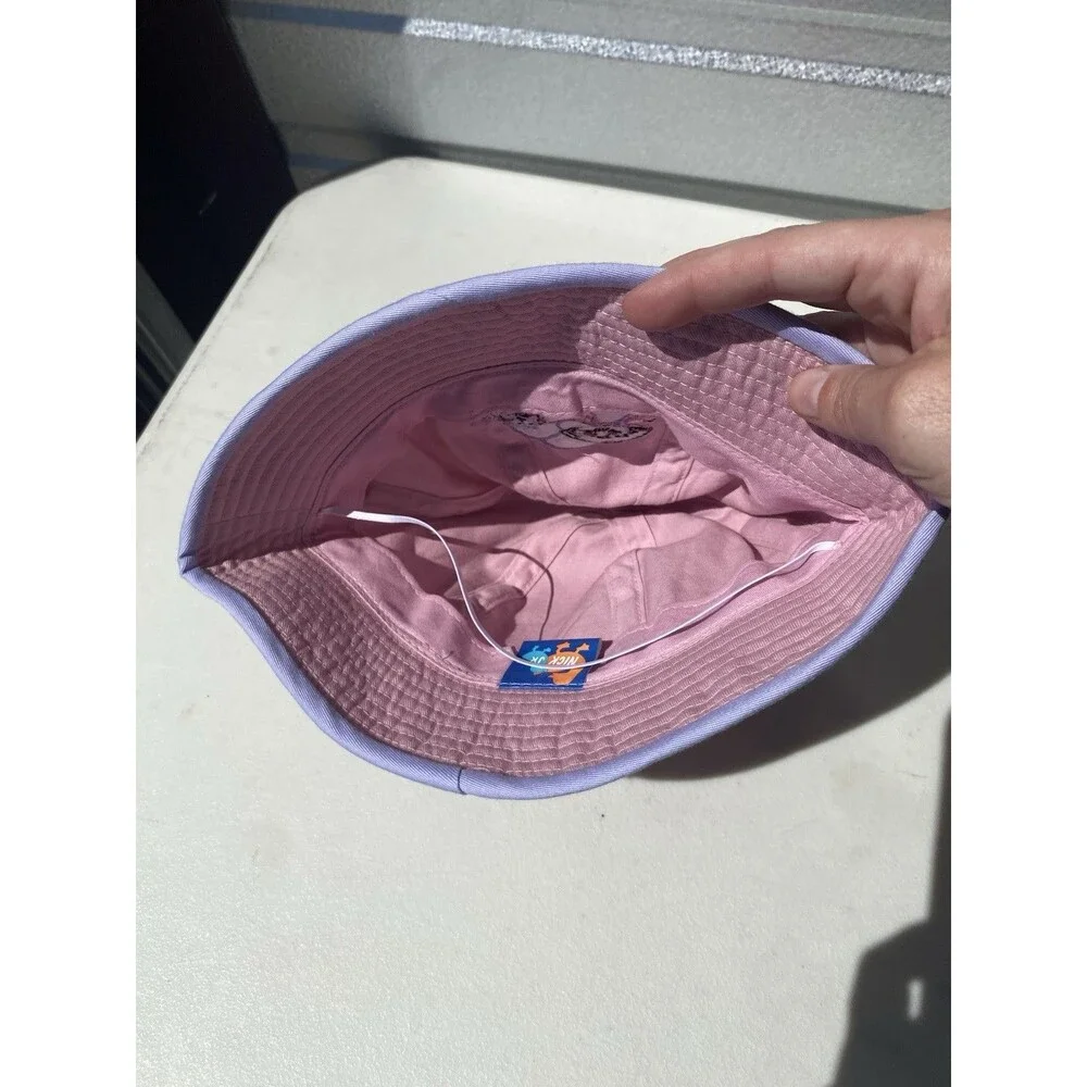 VTG 2005 Dora the Explorer Boots Bucket Hat NWT Toddler Pink Purple Viacom Y2K